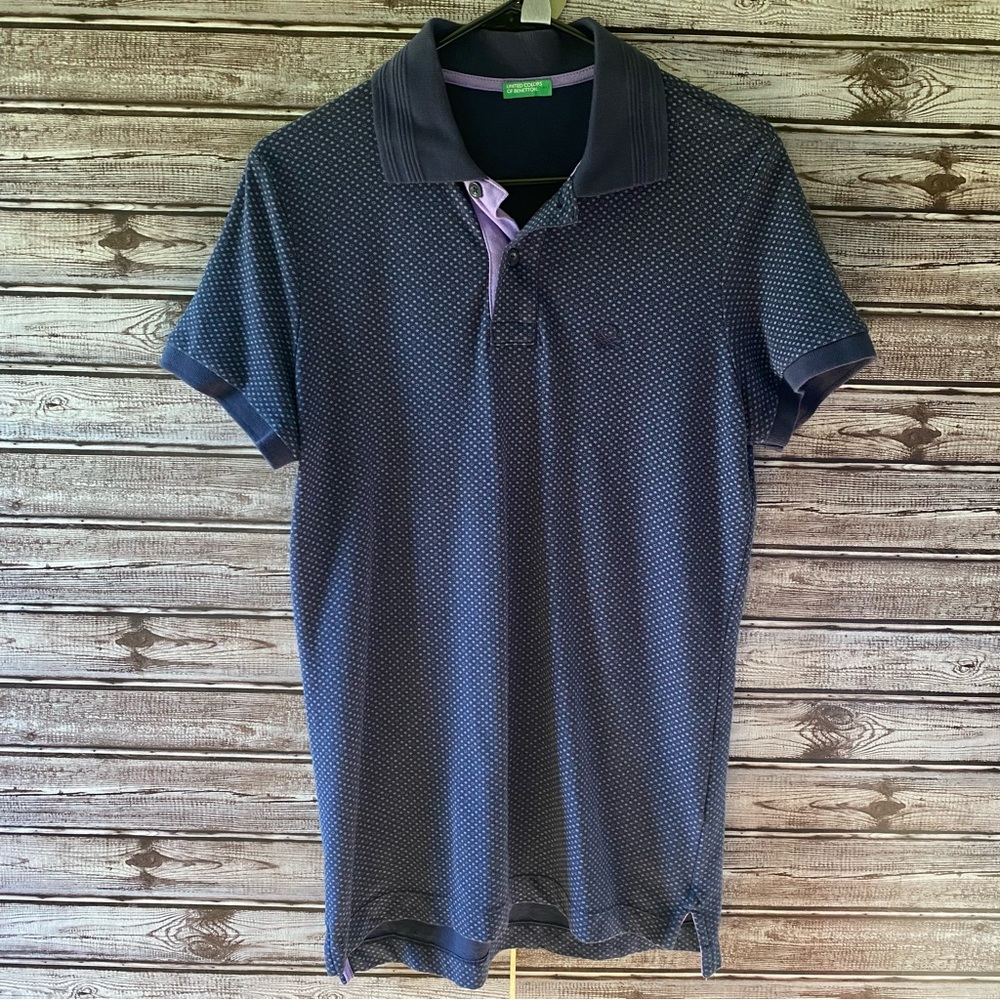 United Colors of Benetton‎ Women's Short-Sleeved Polo Shirt Size M